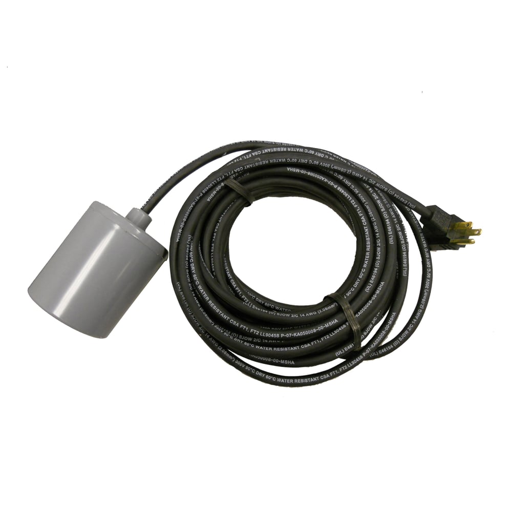 2 Pcs TEMCo Liquid Or Water Level Float Switch Sensor Sump Tank Controller LOT E