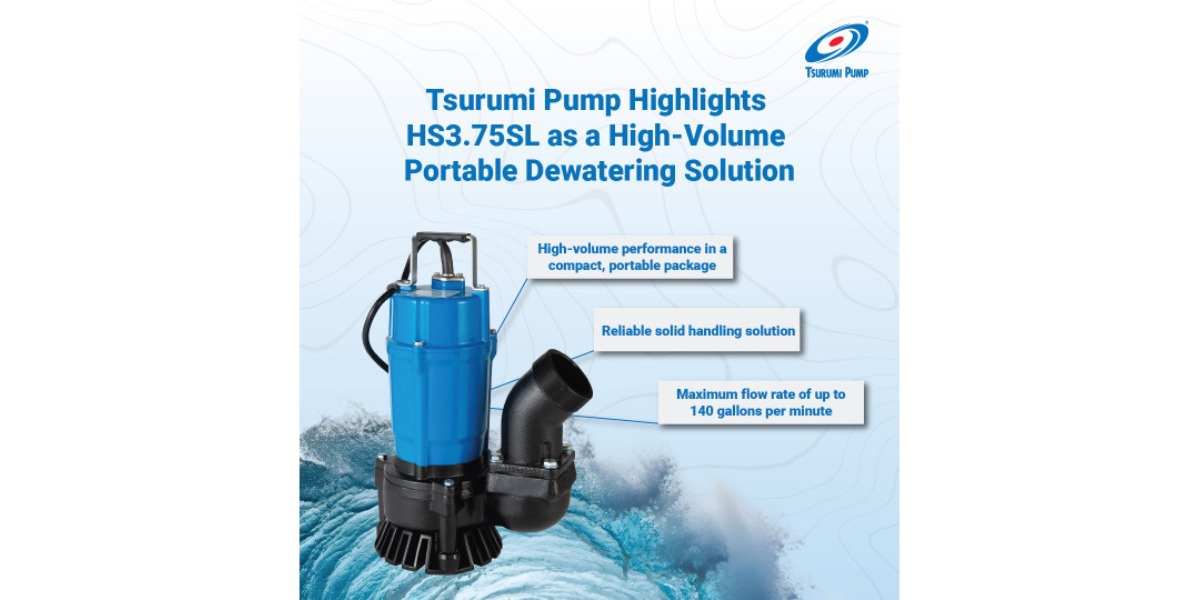 Tsurumi Pump Highlights HS3.75SL as a High-Volume Portable Dewatering Solution_hero banner-27