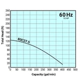 Tsurumi Pump Curve 80C275