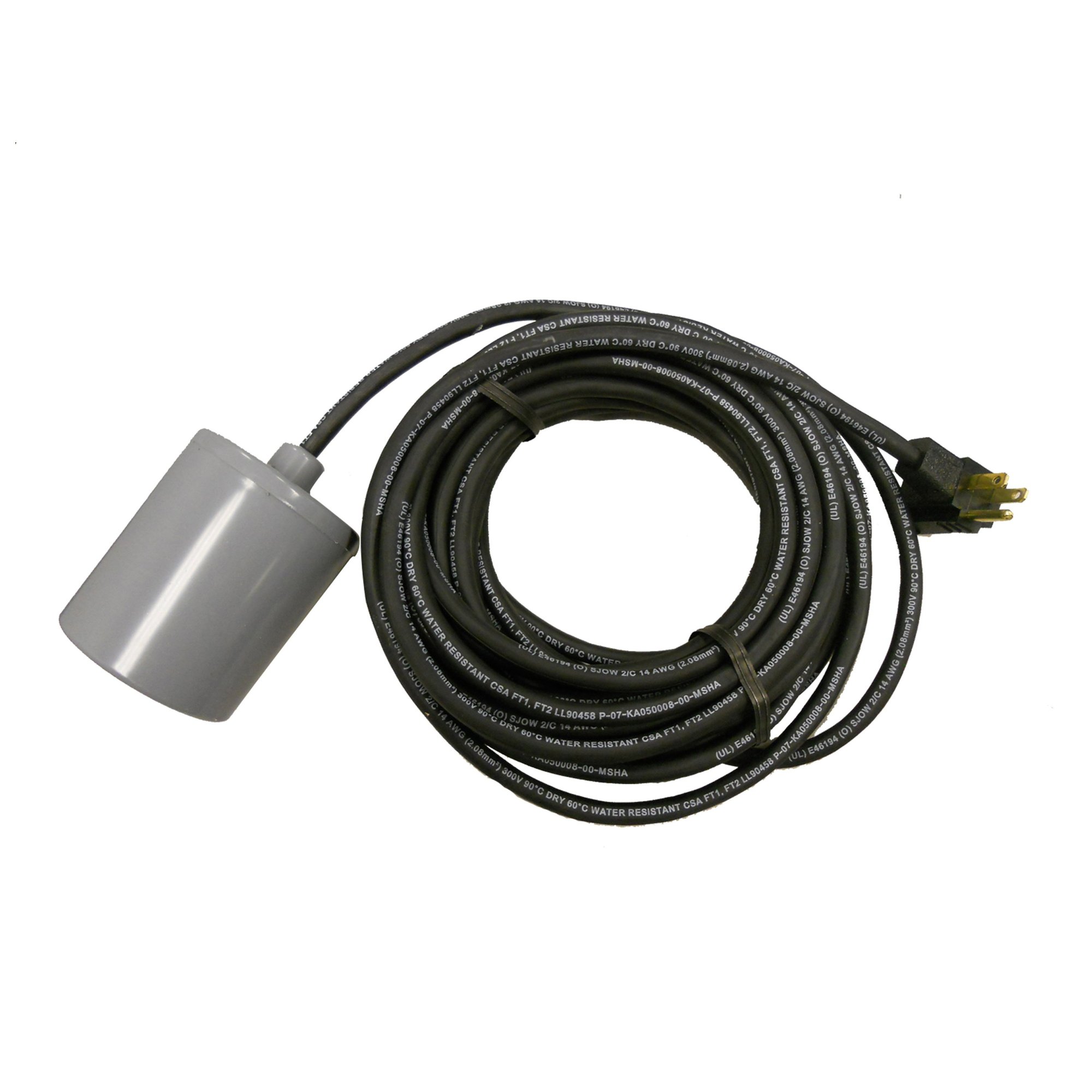 fumuページ ACCESSORY: Float Switch for 110V up to 1hp (Max. 15FLA) | Tsurumi Pump